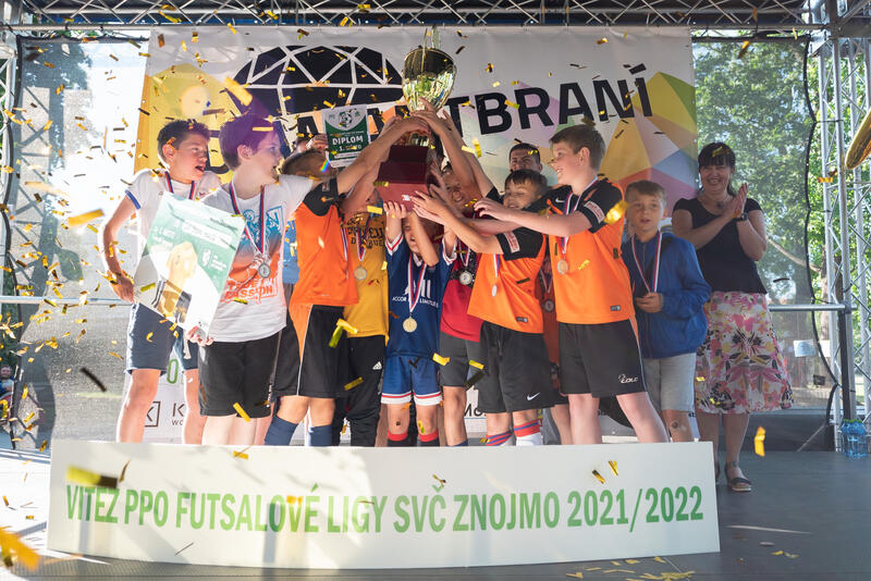 Finálové zápasy PPO futsalové ligy SVČ Znojmo