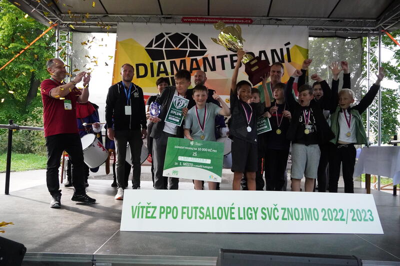 Finálové zápasy PPO futsalové ligy SVČ Znojmo 2022/2023